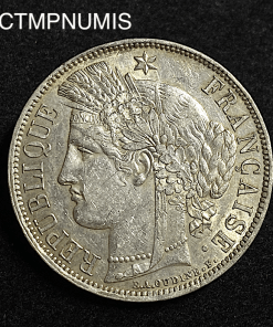,MONNAIE,5,FRANCS,CERES,1870,BORDEAUX,ANCRE,