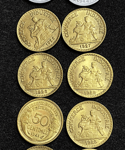 ,MONNAIE,50,CENTIMES,MORLON,DOMARD,