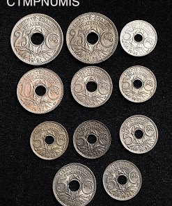 ,MONNAIE,5,10,25,CENTIMES,LINDAUER,