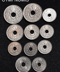 ,MONNAIE,5,10,25,CENTIMES,LINDAUER,