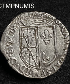 ,MONNAIE,NAVARRE,1/4,ECU,ARGENT,HENRI,1584,
