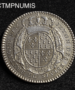 ,JETON,BRETAGNE,LOUIS,XV,1746,DV,