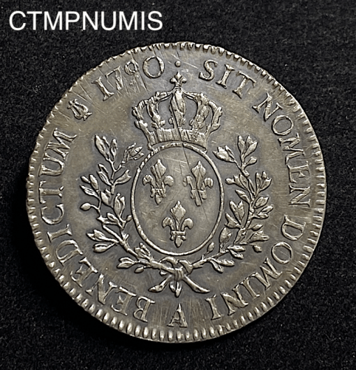,ROYALE,LOUIS,XVI,ECU,1790,ARGENT,