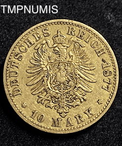 ,MONNAIE,PRUSSE,10,MARK,OR,1877,
