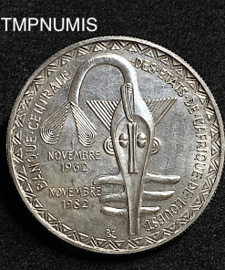 ,ESSAI,5000,FRANCS,AFRIQUE,1982,ARGENT,