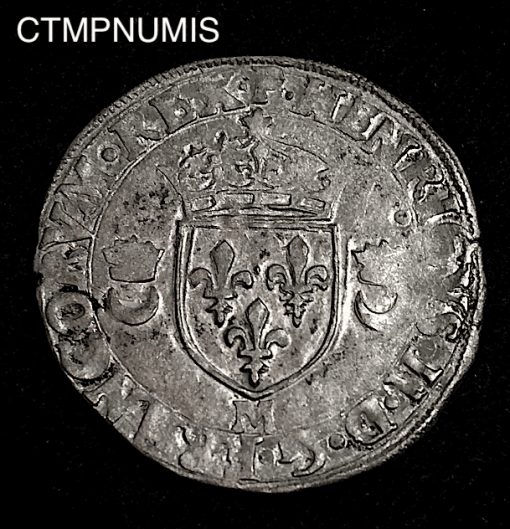 ,MONNAIE,ROYALE,DOUZAIN,HENRI,II,1556,M,TOULOUSE,