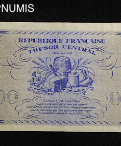 ,BILLET,100,FRANCS,TRESOR,CENTRAL,1943,