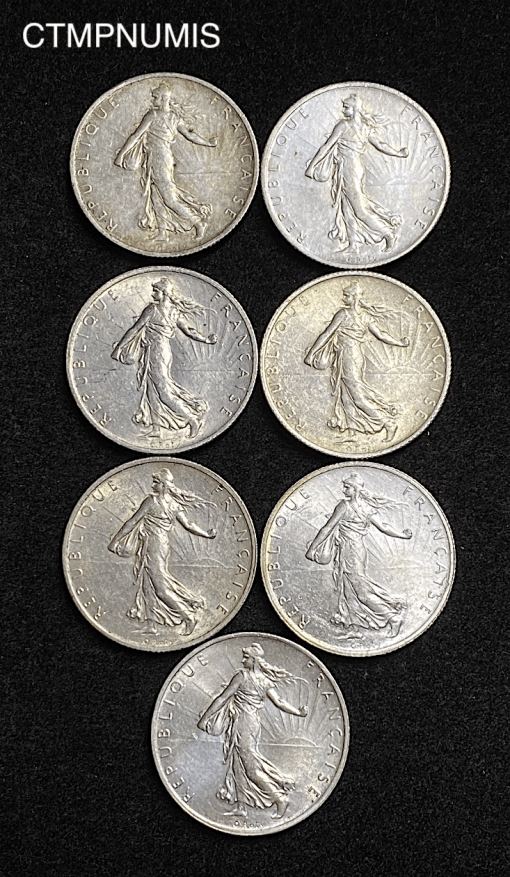 ,MONNAIE,2,FRANCS,ARGENT,SEMEUSE,1914,C,