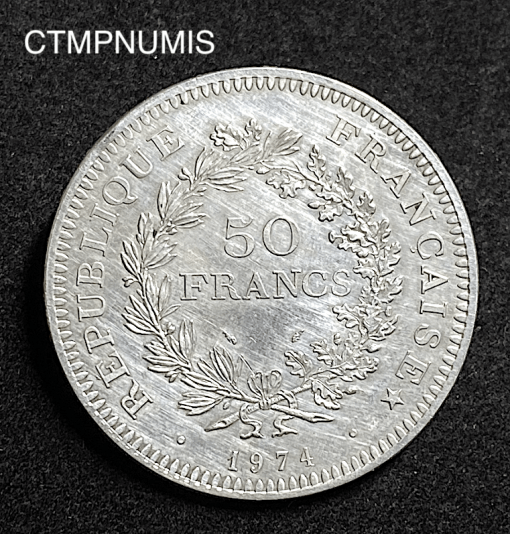 ,50,FRANCS,ARGENT,HERCULE,1974,AVERS,20,