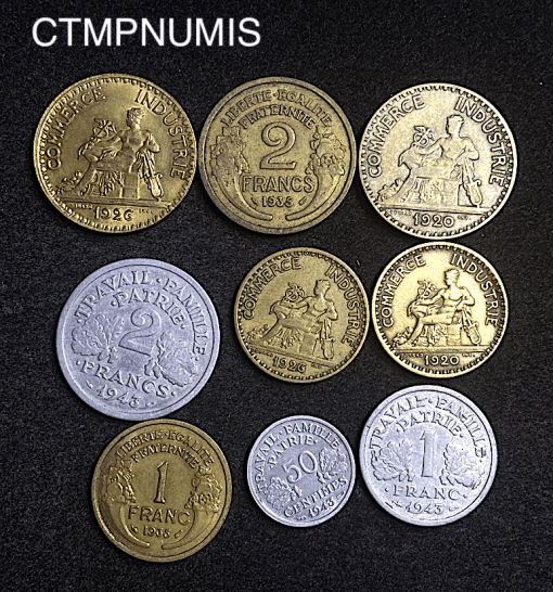 ,MONNAIE,FRANCAISE,LOT,BAZOR,MORLON,