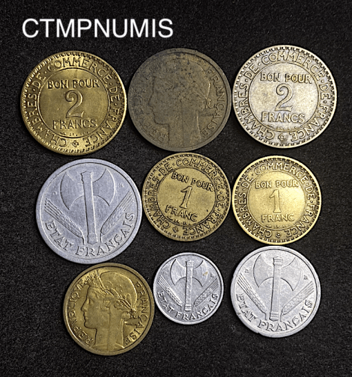 ,MONNAIE,FRANCAISE,LOT,BAZOR,MORLON,
