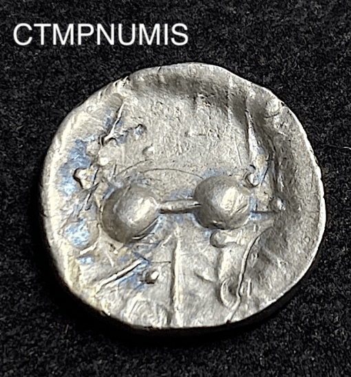 ,MONNAIE,GAULOISE,DRACHME,ARGENT,ELUSATES,GERS,
