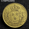 ,MONNAIE,20,FRANCS,OR,LOUIS,XVIII,1815,