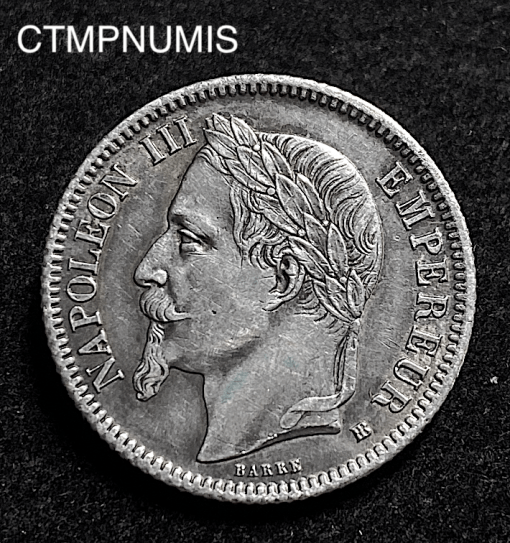 ,MONNAIE,EMPIRE,1,FRANC,NAPOLEON,1866,STRASBOURG,