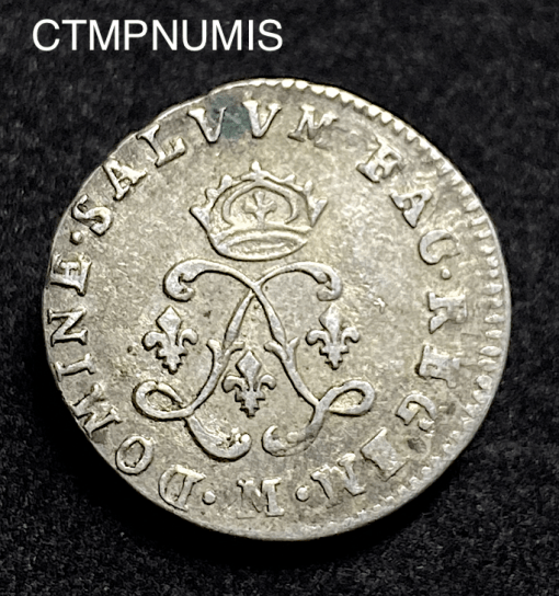 ,MONNAIE,ROYALE,LOUIS,XIV,4,SOLS,2,L,1693,M,TOULOUSE,