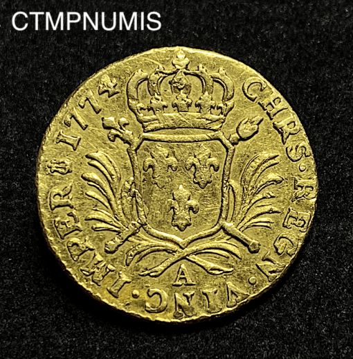 ,ROYALE,LOUIS,OR,LOUIS,XVI,AUX,PALMES,1774,
