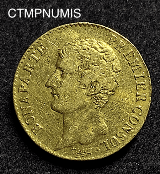 ,MONNAIE,CONSULAT,20,FRANCS,OR,NAPOLEON,AN,12,