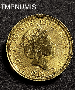 ,MONNAIE,ROYAUME,UNI,1/10,ONCE,OR,2020,