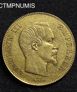 ,MONNAIE,100,FRANCS,OR,NAPOLEON,1858,