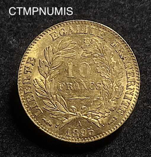 ,MONNAIE,10,FRANCS,OR,CERES,1895,