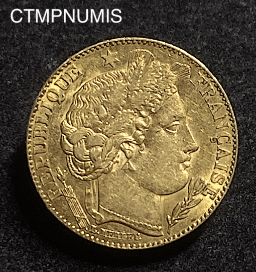 ,MONNAIE,10,FRANCS,OR,CERES,1895,