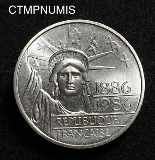 ,MONNAIE,PIEFORT,100,FRANCS,ARGENT,1986,
