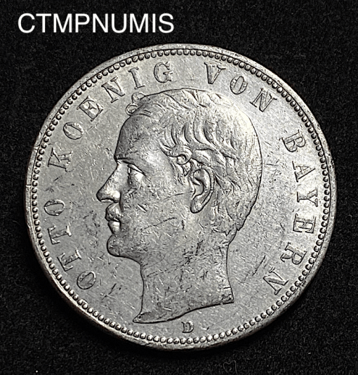 ,MONNAIE,BAVIERE,5,MARK,ARGENT,1903,