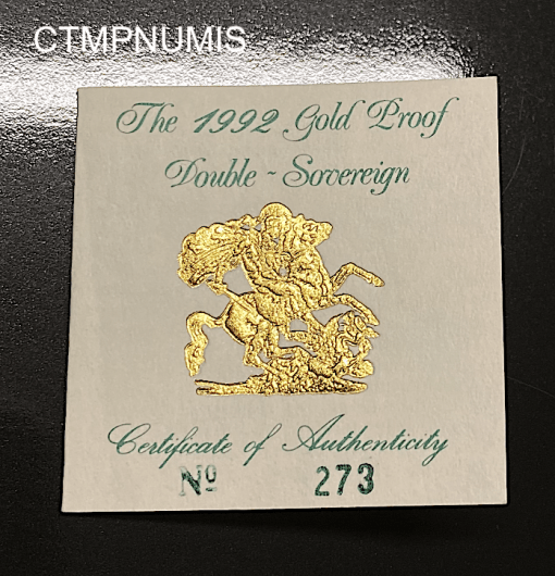 ,ROYAUME,UNI,2,POUNDS,1992,OR,