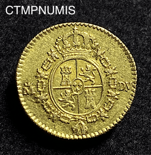 ,MONNAIE,ESPAGNE,1/2,ESCUDO,OR,MADRID,