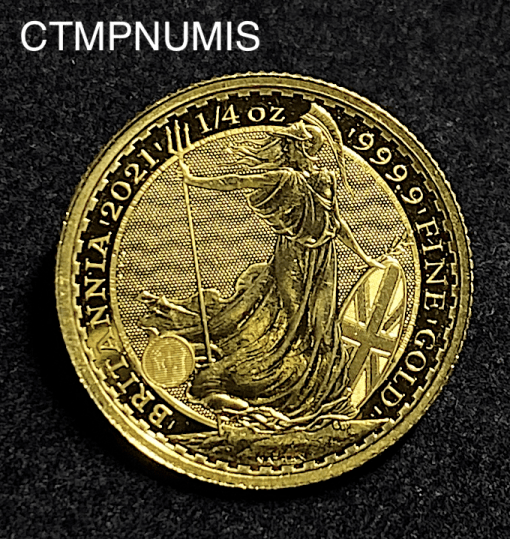 ,MONNAIE,ROYAUME,UNI,25,POUNDS,OR PUR,2021,
