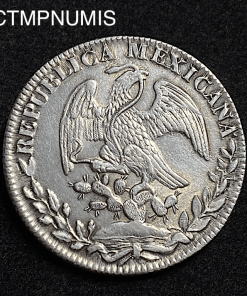 ,MONNAIE,MEXIQUE,8,REALES,ARGENT,1838,GO,