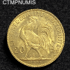 ,MONNAIE,20,FRANCS,OR,COQ,1899,