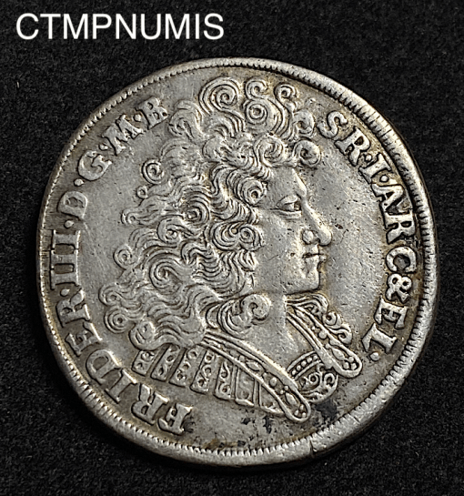 ,MONNAIE,2/3,THALER,1693,BRANDENBURG,