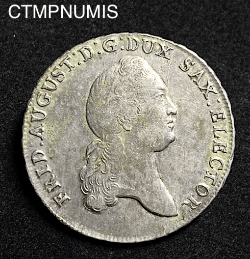 ,MONNAIE,SAXE,1,THALER,ARGENT,1778,