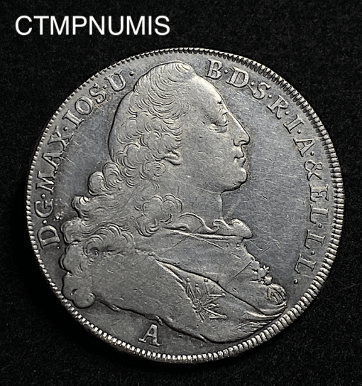 ,MONNAIE,ALLEMAGNE,1,THALER,BAVIERE,1772,