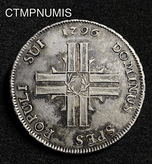,MONNAIE,SUISSE,40,BATZEN,1796,LUZERN,