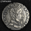 MONNAIE ROYALE   TESTON ARGENT   HENRI II   1556 M  TOULOUSE