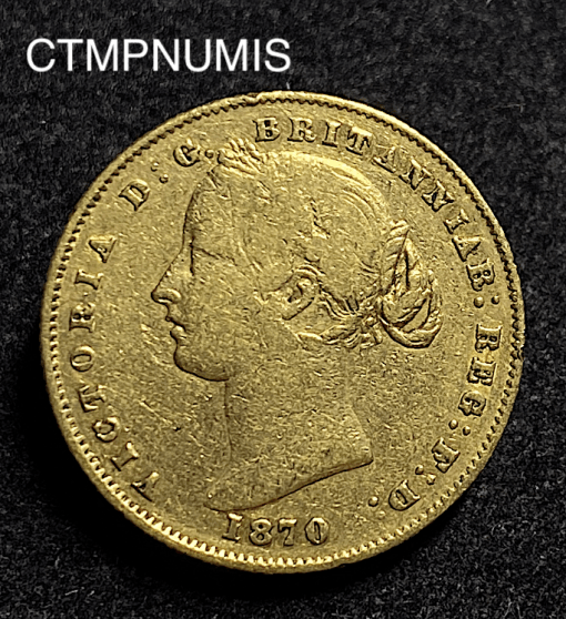 ,MONNAIE,AUSTRALIE,SOUVERAIN,OR,1870,