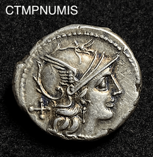 ,MONNAIE,ROMAINE,DENIER,SCRIBONIA,DIOSCURES,