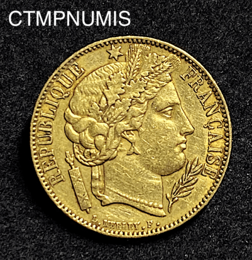 ,MONNAIE,20,FRANCS,OR,CERES,1849,