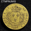 ,MONNAIE,20,FRANCS,OR,1814,K,BORDEAUX,