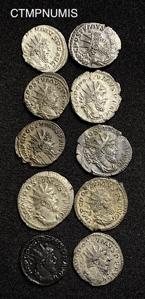 ,LOT,MONNAIE,ANTONINIEN,POSTUME,