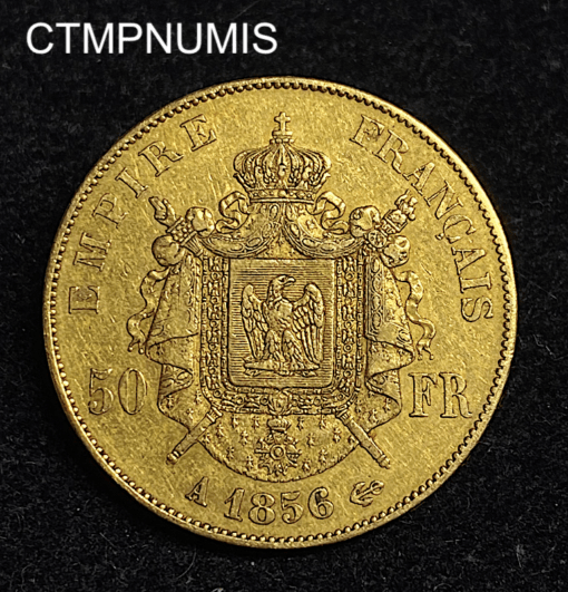 ,MONNAIE,50,FRANCS,OR,NAPOLEON,1856,