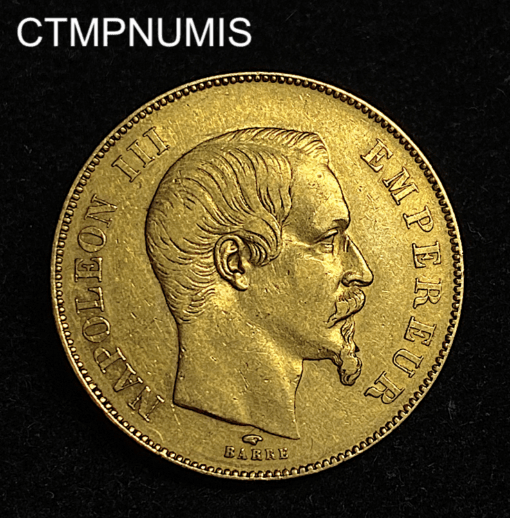 ,MONNAIE,50,FRANCS,OR,NAPOLEON,1856,