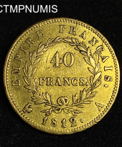 ,MONNAIE,40,FRANCS,OR,NAPOLEON,1812,