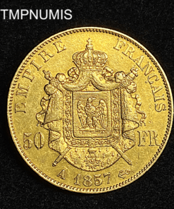 ,MONNAIE,50,FRANCS,OR,NAPOLEON,1857,
