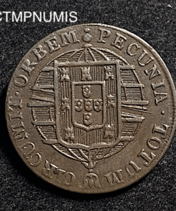 ,MONNAIE,BRESIL,X,REIS,1821,RIO,