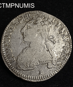 ,MONNAIE,LOUIS,XVI,1/2,ECU,1775,T,NANTES,