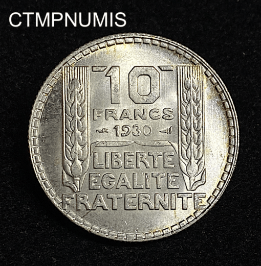 ,MONNAIE,10,FRANCS,ARGENT,TURIN,1930,SUP,