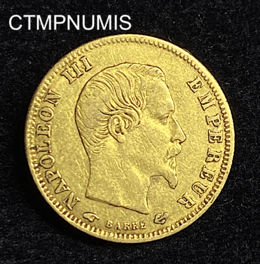 ,MONNAIE,5,FRANCS,OR,NAPOLEON,1857,